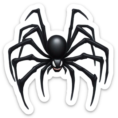 Spider man symbiote  sticker