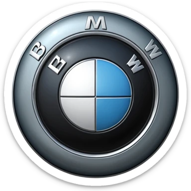 BMW logo whatsapp sticker sticker