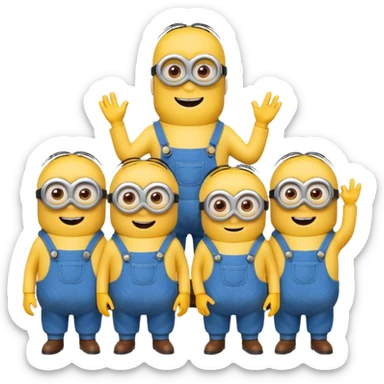 Minions sticker
