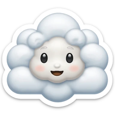 Emoji de la nube voladora de sun wukong sticker