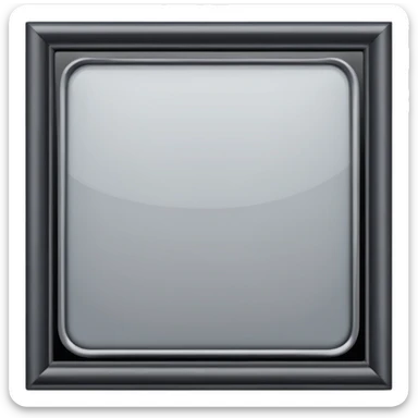 rectangulo de un distancia de metro cuadrado sticker