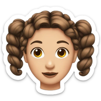 PIGTAIL HAIRSTYLE  sticker