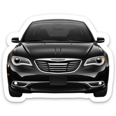 Black chrysler 200 sticker