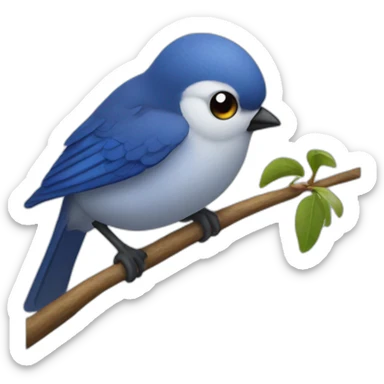 Myrtille humaine sticker