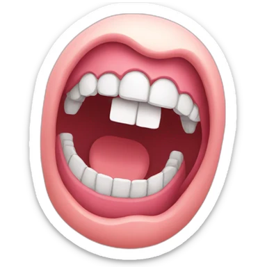 Oral sticker