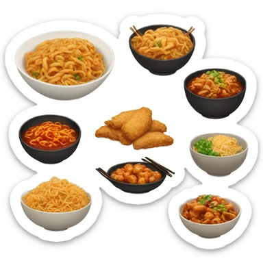 chinese food sticker