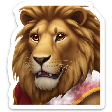 galatasaray lion sticker