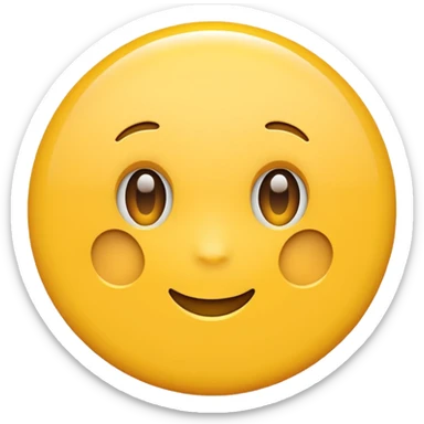 make a classic yellow circle emoji based on this phrase "I have felt anxious about my futere since the start of the year" sticker