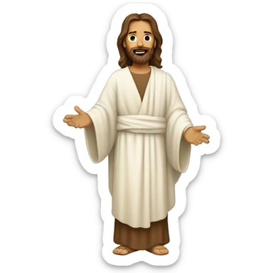 Jesus sticker
