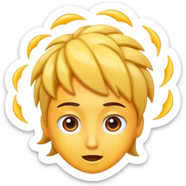 whirlwind in head sticker