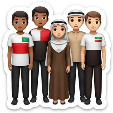 united arab emirates national day sticker