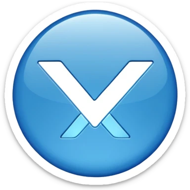 Check verificado de cuenta sticker