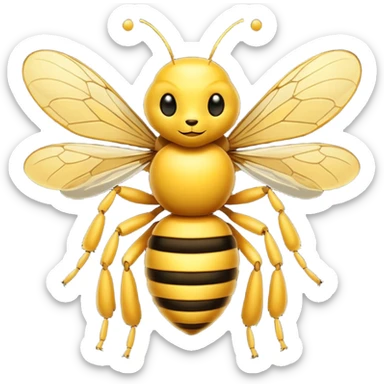queen bee sticker