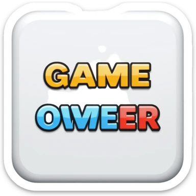 You Died Screen sticker