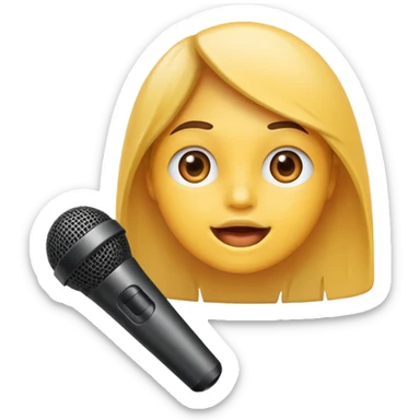 audio de voz sticker