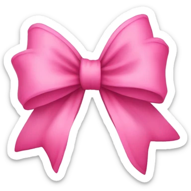 Sweet Pink Bow sticker
