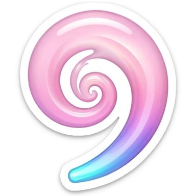 Light pink gasoline sticker