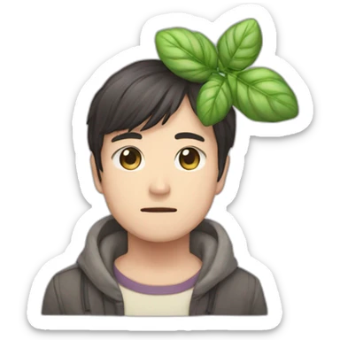Basil From omori sticker
