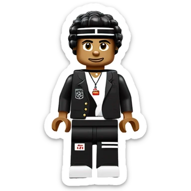 LEWIS HAMILTON lego full body sticker