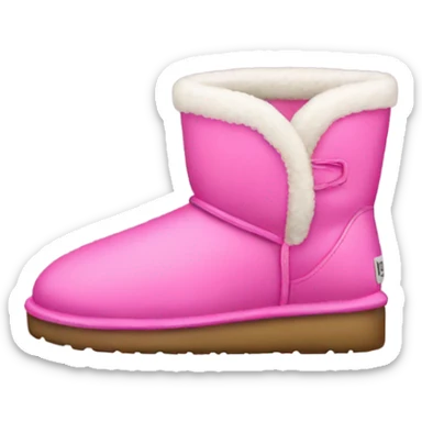 Pink uggs sticker