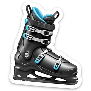 chaussure ski sticker