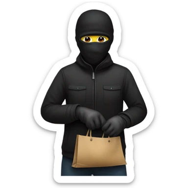robber sticker