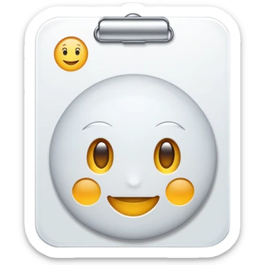 test completion sheet sticker