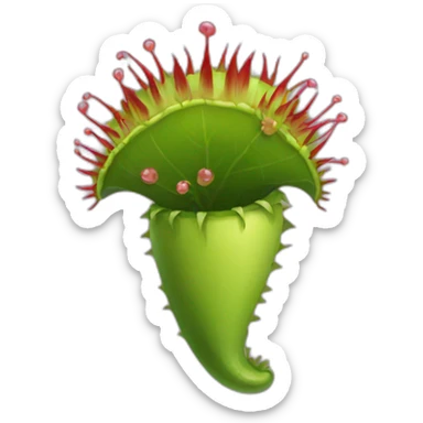 venus flytrap sticker