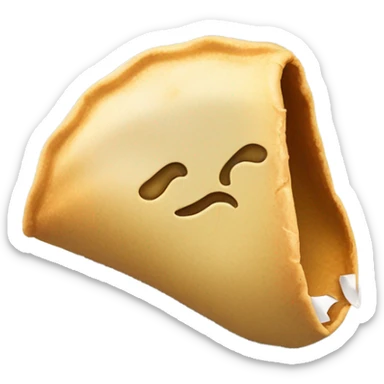 sad fortune cookie sticker