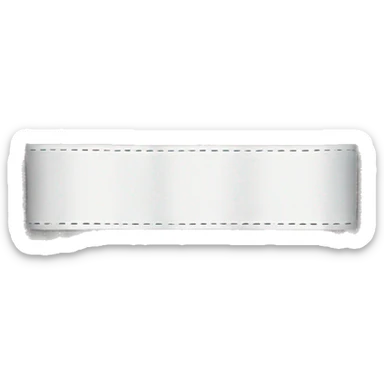 white tape sticker