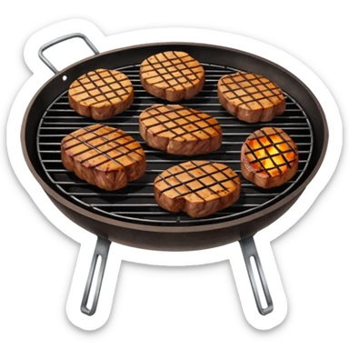 bbq emoji sticker