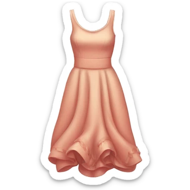 Dress  sticker