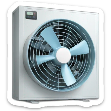 Ventilation hvac sticker