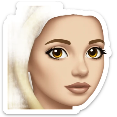 A lana del rey asthetic  sticker