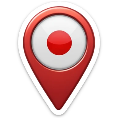 location pin italy sticker