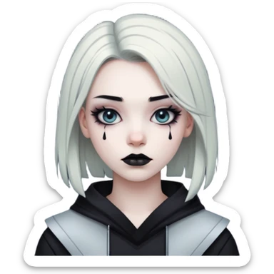 gloomy coquette/morute/cybercore sticker