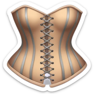 Corset sticker