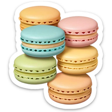 Macaron sticker