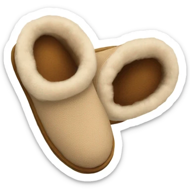 UGG slippers  sticker