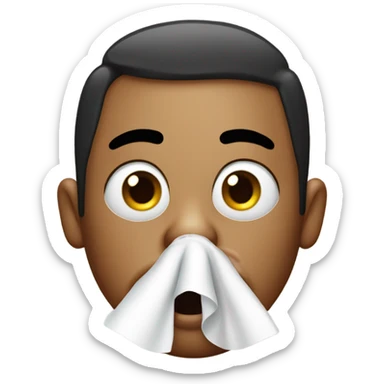 Really bad runny nose sticker
