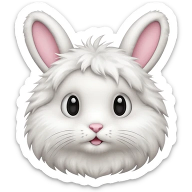 key bunny sticker