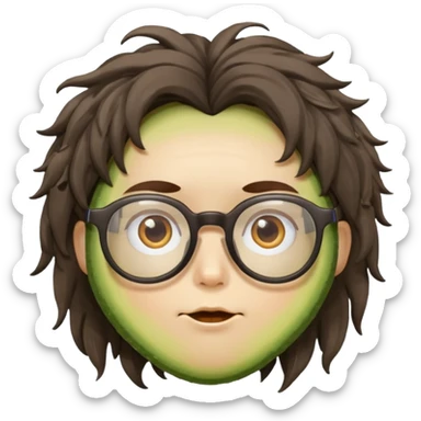 Nikocado Avocado Fatt Boy sticker