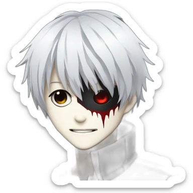 Kaneki tokyo ghoul sticker