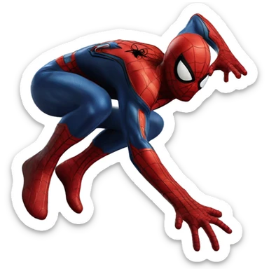 Spider-Man 4k, HD, Hyper Realistic, 8K sticker
