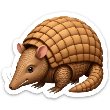 ARMADILLO LEFT  sticker