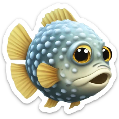 Puffer fish  sticker