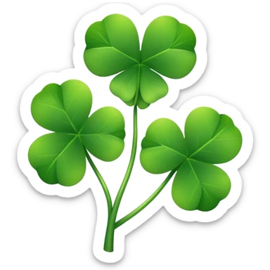 shamrock sticker
