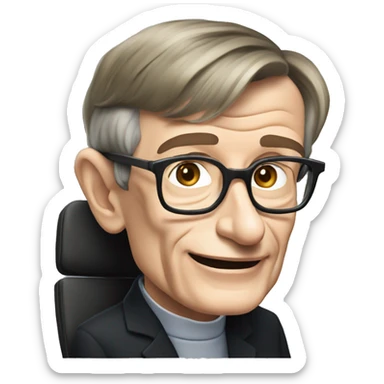 Steven hawking  sticker