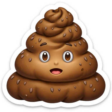 💩 poop emoji sticker