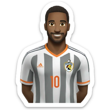 Toma mi foto de perfil y crea emojis sobre soccer sticker